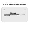 4 X 7 Aluminum License Plate  Thumbnail