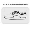 4 X 7 Aluminum License Plate  Thumbnail