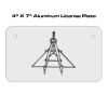 4 X 7 Aluminum License Plate  Thumbnail