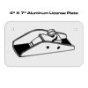 4 X 7 Aluminum License Plate  Thumbnail