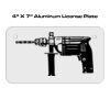 4 X 7 Aluminum License Plate  Thumbnail