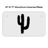 4 X 7 Aluminum License Plate  Thumbnail