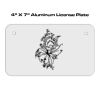 4 X 7 Aluminum License Plate  Thumbnail