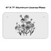 4 X 7 Aluminum License Plate  Thumbnail