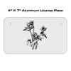4 X 7 Aluminum License Plate  Thumbnail