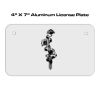 4 X 7 Aluminum License Plate  Thumbnail