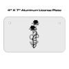 4 X 7 Aluminum License Plate  Thumbnail