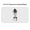 4 X 7 Aluminum License Plate  Thumbnail