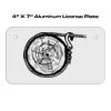 4 X 7 Aluminum License Plate  Thumbnail