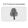 4 X 7 Aluminum License Plate  Thumbnail
