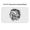 4 X 7 Aluminum License Plate  Thumbnail