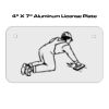 4 X 7 Aluminum License Plate  Thumbnail