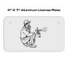 4 X 7 Aluminum License Plate  Thumbnail