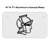 4 X 7 Aluminum License Plate  Thumbnail