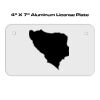 4 X 7 Aluminum License Plate  Thumbnail
