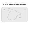 4 X 7 Aluminum License Plate  Thumbnail