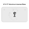 4 X 7 Aluminum License Plate  Thumbnail