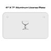 4 X 7 Aluminum License Plate  Thumbnail
