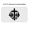 4 X 7 Aluminum License Plate  Thumbnail