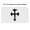 4 X 7 Aluminum License Plate  Thumbnail