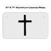 4 X 7 Aluminum License Plate  Thumbnail