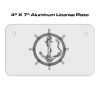 4 X 7 Aluminum License Plate  Thumbnail