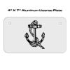 4 X 7 Aluminum License Plate  Thumbnail