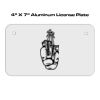 4 X 7 Aluminum License Plate  Thumbnail