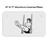 4 X 7 Aluminum License Plate  Thumbnail