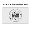 4 X 7 Aluminum License Plate  Thumbnail