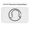 4 X 7 Aluminum License Plate  Thumbnail