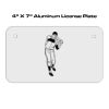 4 X 7 Aluminum License Plate  Thumbnail