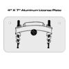 4 X 7 Aluminum License Plate  Thumbnail