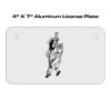 4 X 7 Aluminum License Plate  Thumbnail
