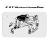 4 X 7 Aluminum License Plate  Thumbnail