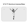 4 X 7 Aluminum License Plate  Thumbnail