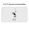 4 X 7 Aluminum License Plate  Thumbnail