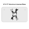 4 X 7 Aluminum License Plate  Thumbnail