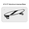 4 X 7 Aluminum License Plate  Thumbnail