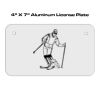 4 X 7 Aluminum License Plate  Thumbnail