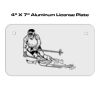 4 X 7 Aluminum License Plate  Thumbnail