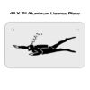4 X 7 Aluminum License Plate  Thumbnail