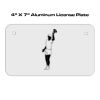 4 X 7 Aluminum License Plate  Thumbnail