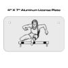 4 X 7 Aluminum License Plate  Thumbnail