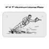 4 X 7 Aluminum License Plate  Thumbnail