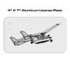4 X 7 Aluminum License Plate  Thumbnail