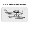 4 X 7 Aluminum License Plate  Thumbnail