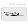 4 X 7 Aluminum License Plate  Thumbnail