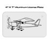 4 X 7 Aluminum License Plate  Thumbnail