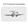 4 X 7 Aluminum License Plate  Thumbnail